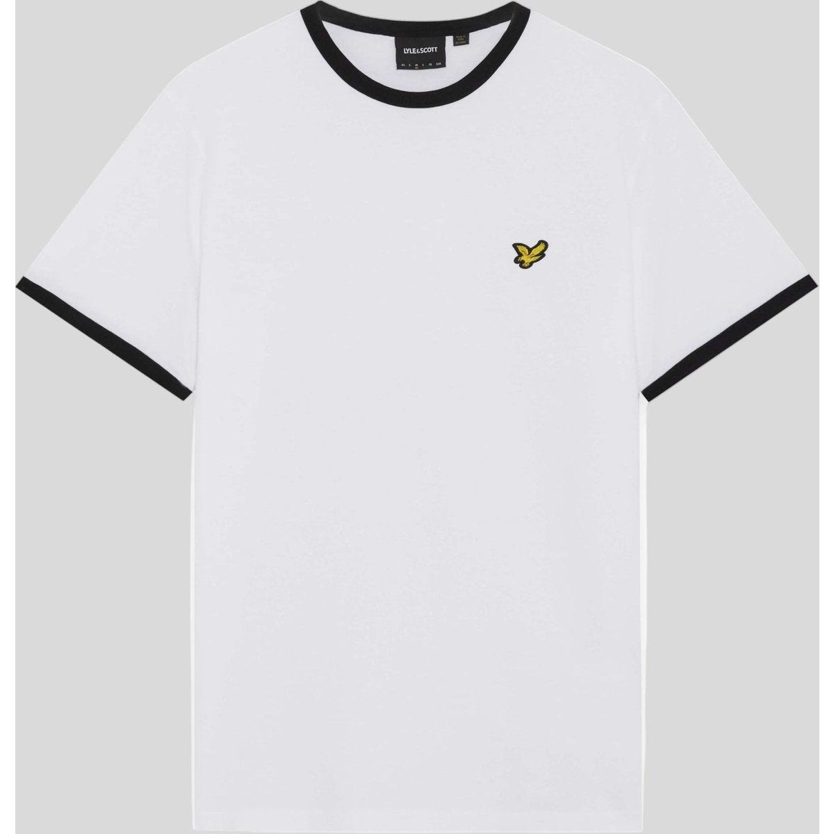 Baumwoll-T-Shirt mit Rundausschnitt