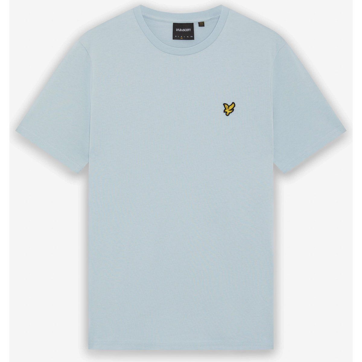 Klassisches T-Shirt mit Rundhalsausschnitt aus Baumwolle