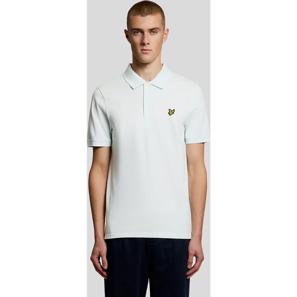 Klassisches Baumwoll-Piqué-Poloshirt