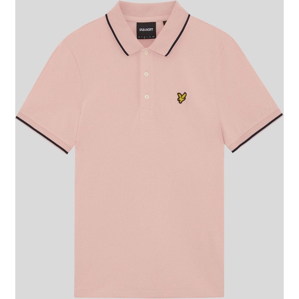 Baumwoll-Poloshirt mit Bündchen