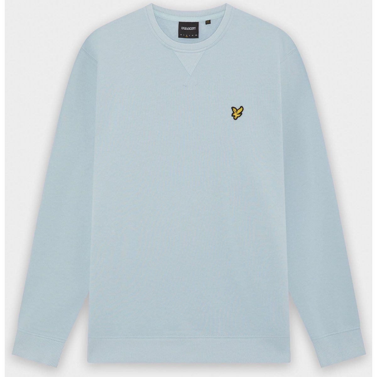 Klassisches Baumwoll-Sweatshirt mit Rundhalsausschnitt