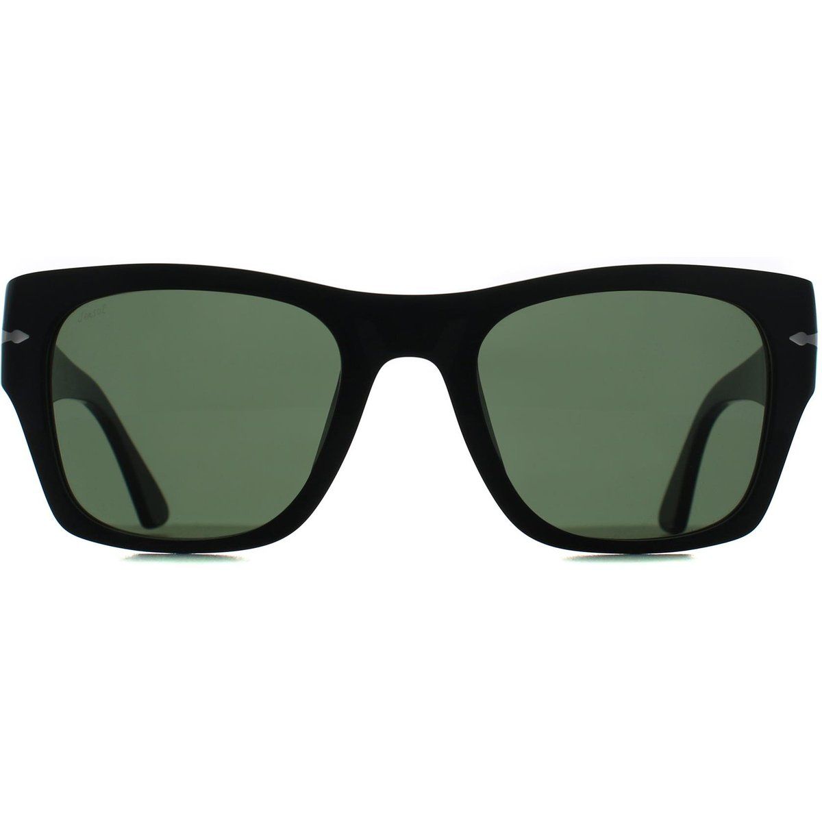 Klassische Sonnenbrille mit schwarzem Rahmen