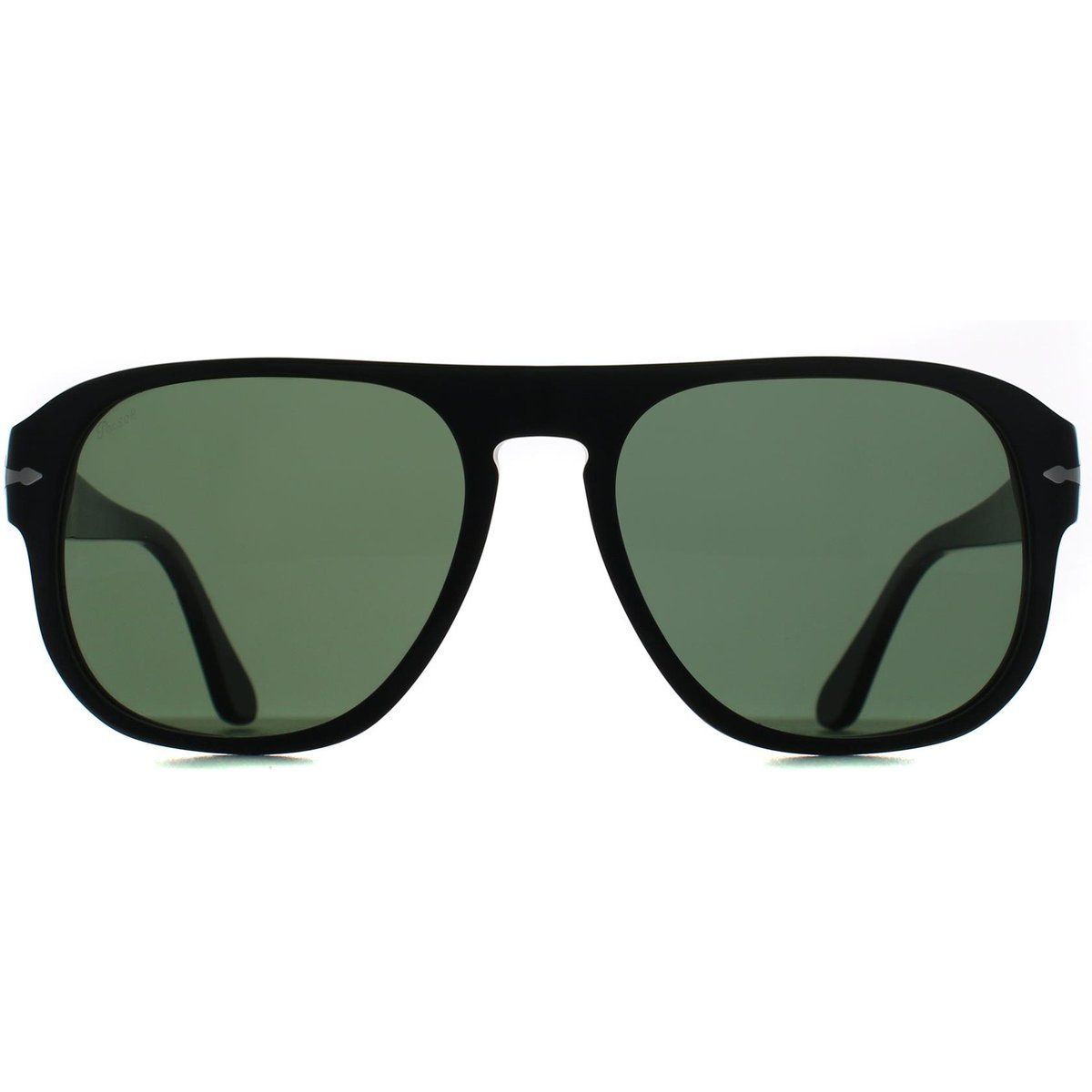 Pilotenbrille mit schwarzem Rahmen