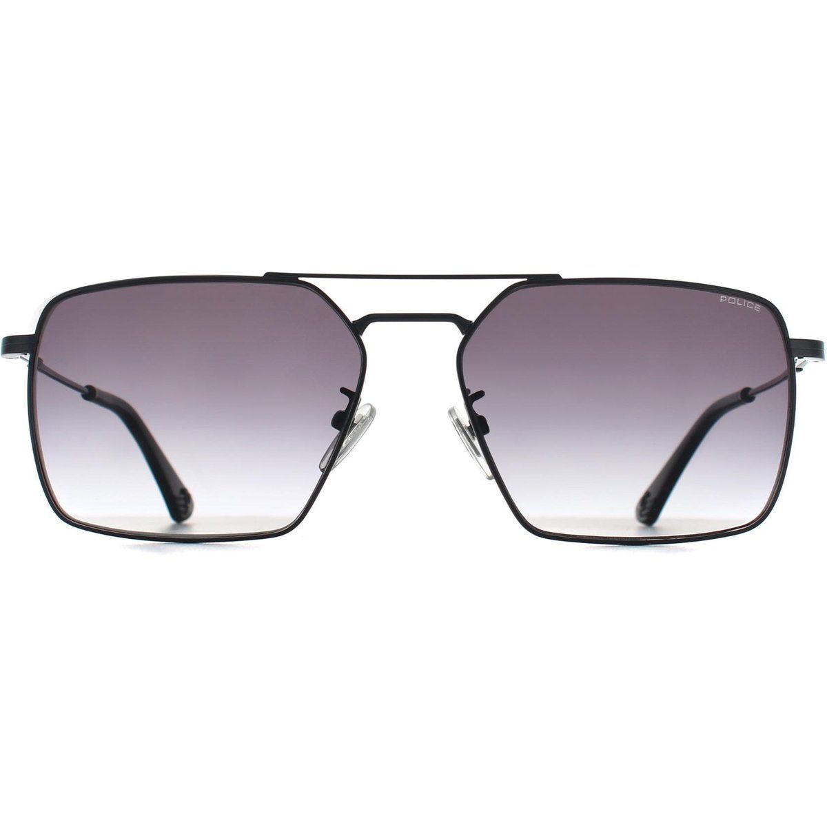 Moderne Gunmetal Grau Verlauf Sonnenbrille