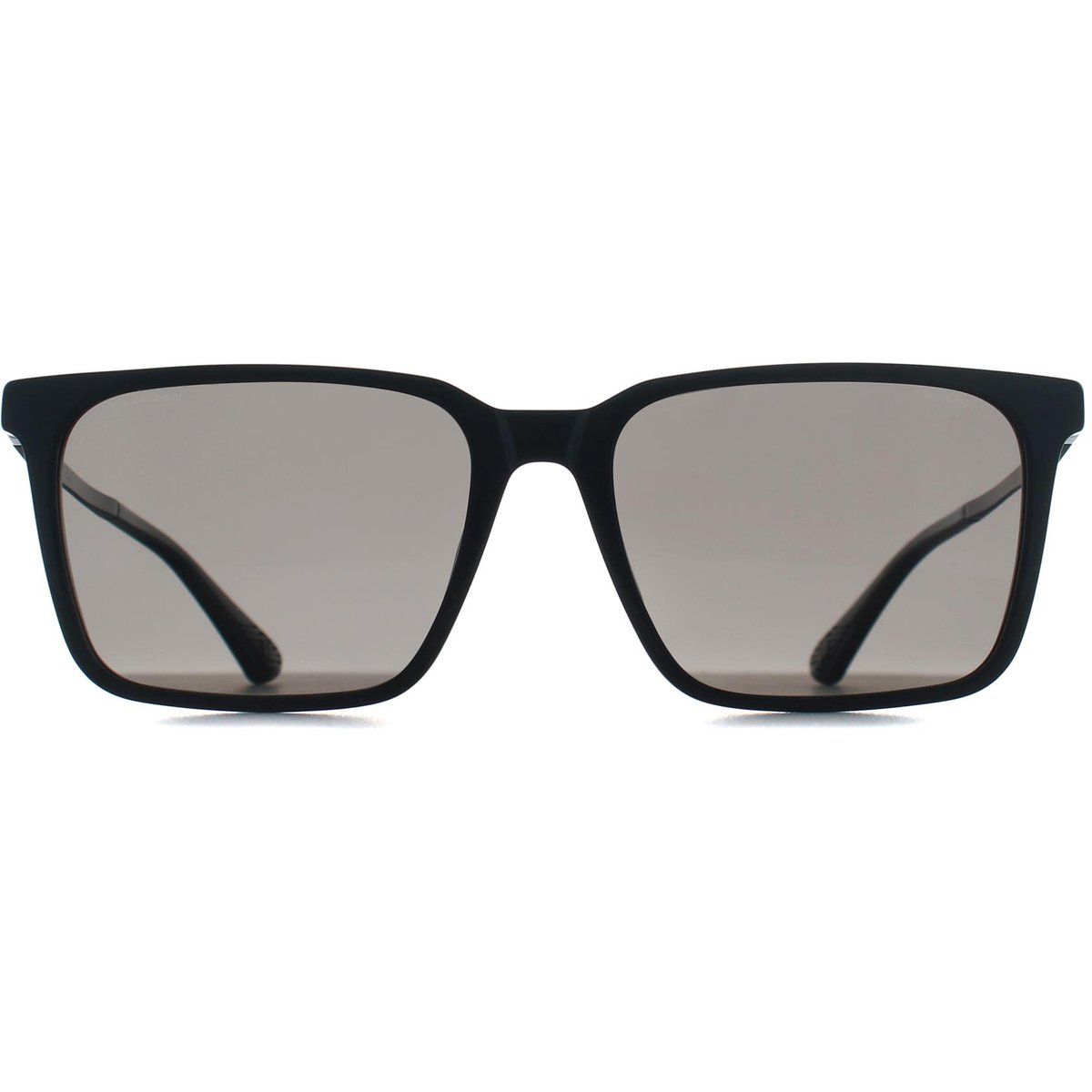 Eckige schwarze Sonnenbrille