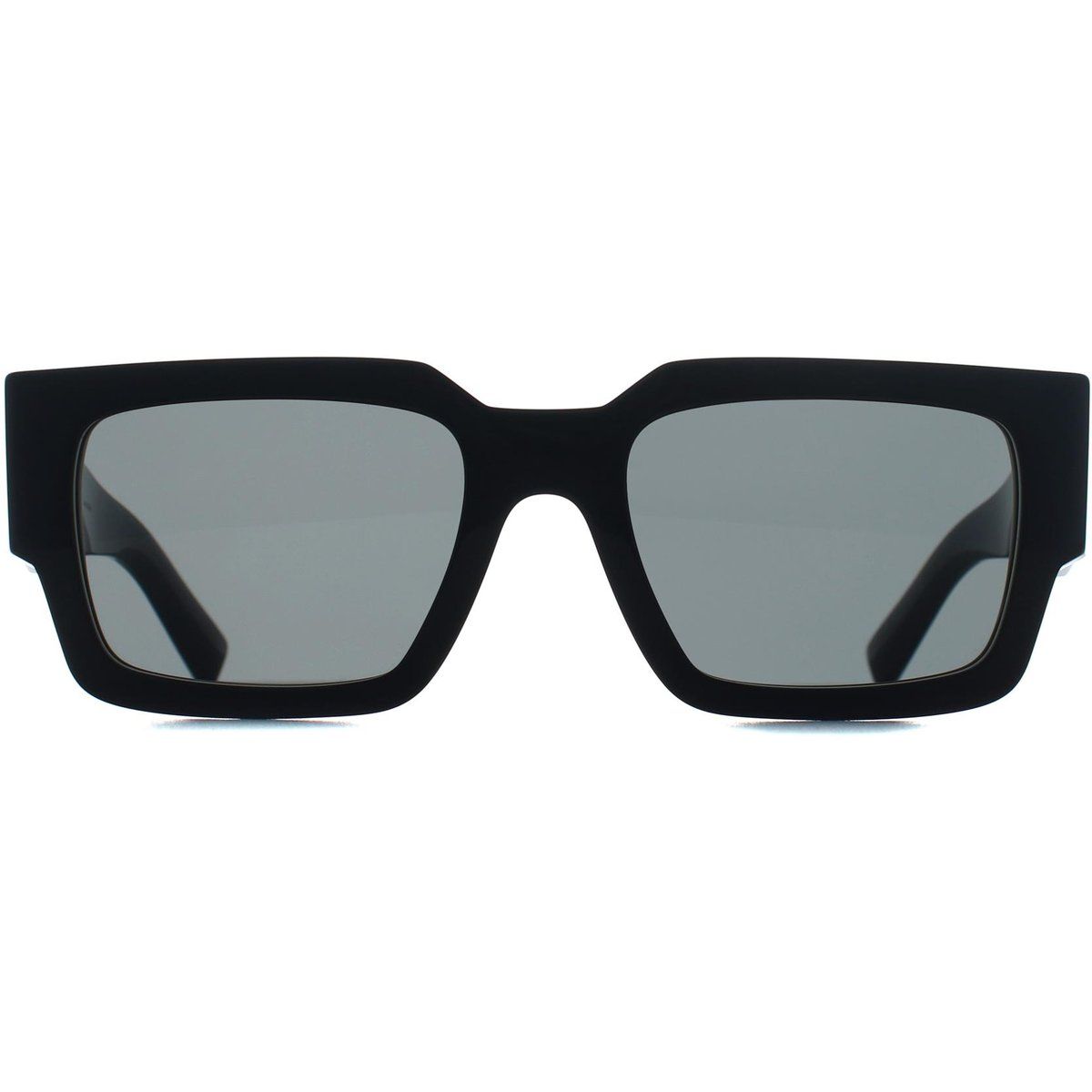 Markante Sonnenbrille mit quadratischem Rahmen