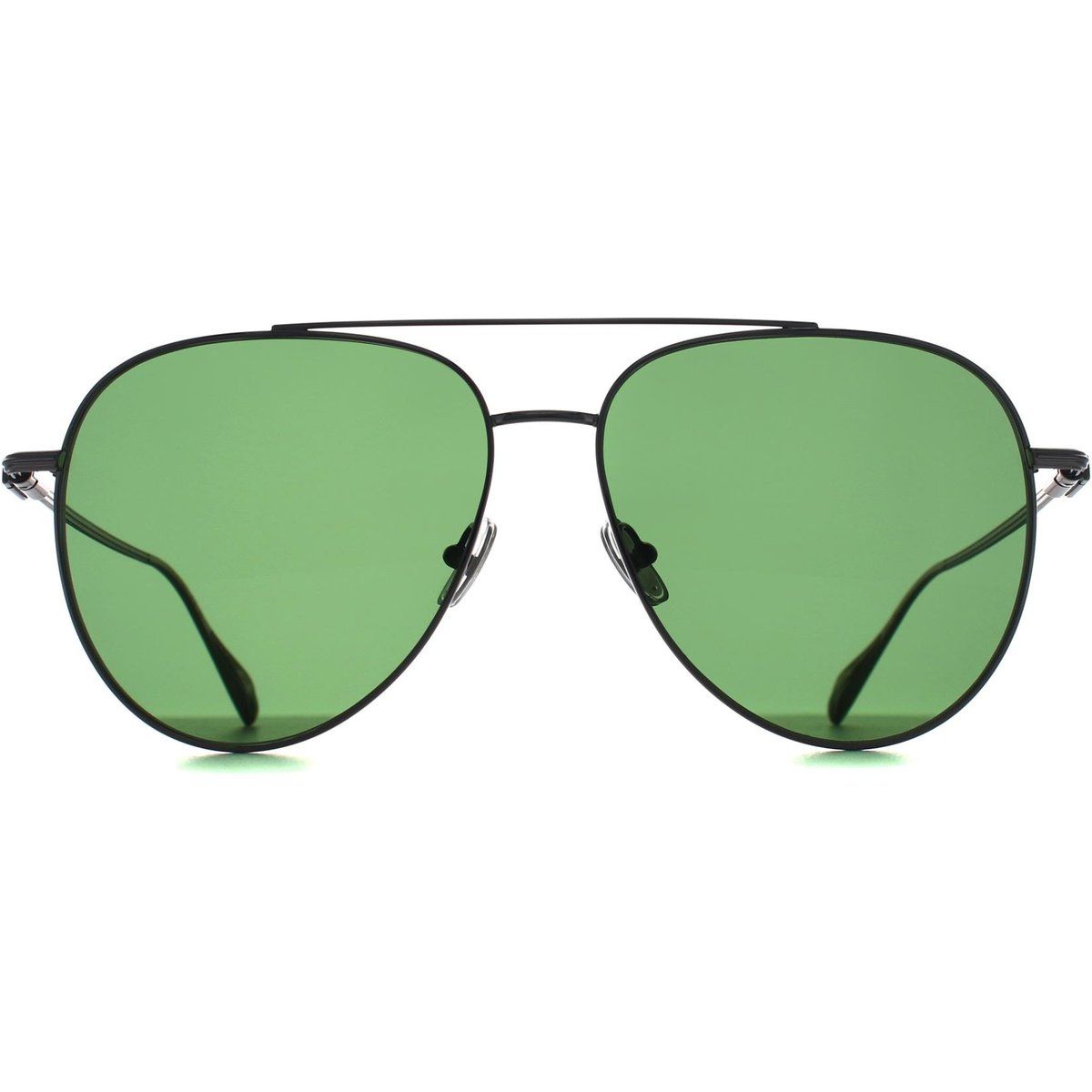 Aviator Sonnenbrille mit grünen Gläsern