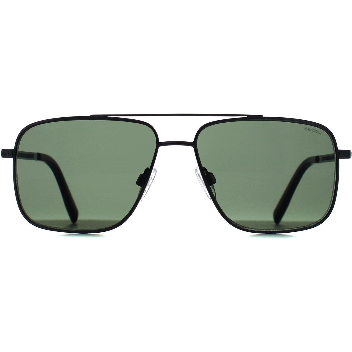 Quadratische Pilotenbrille mit Obersteg