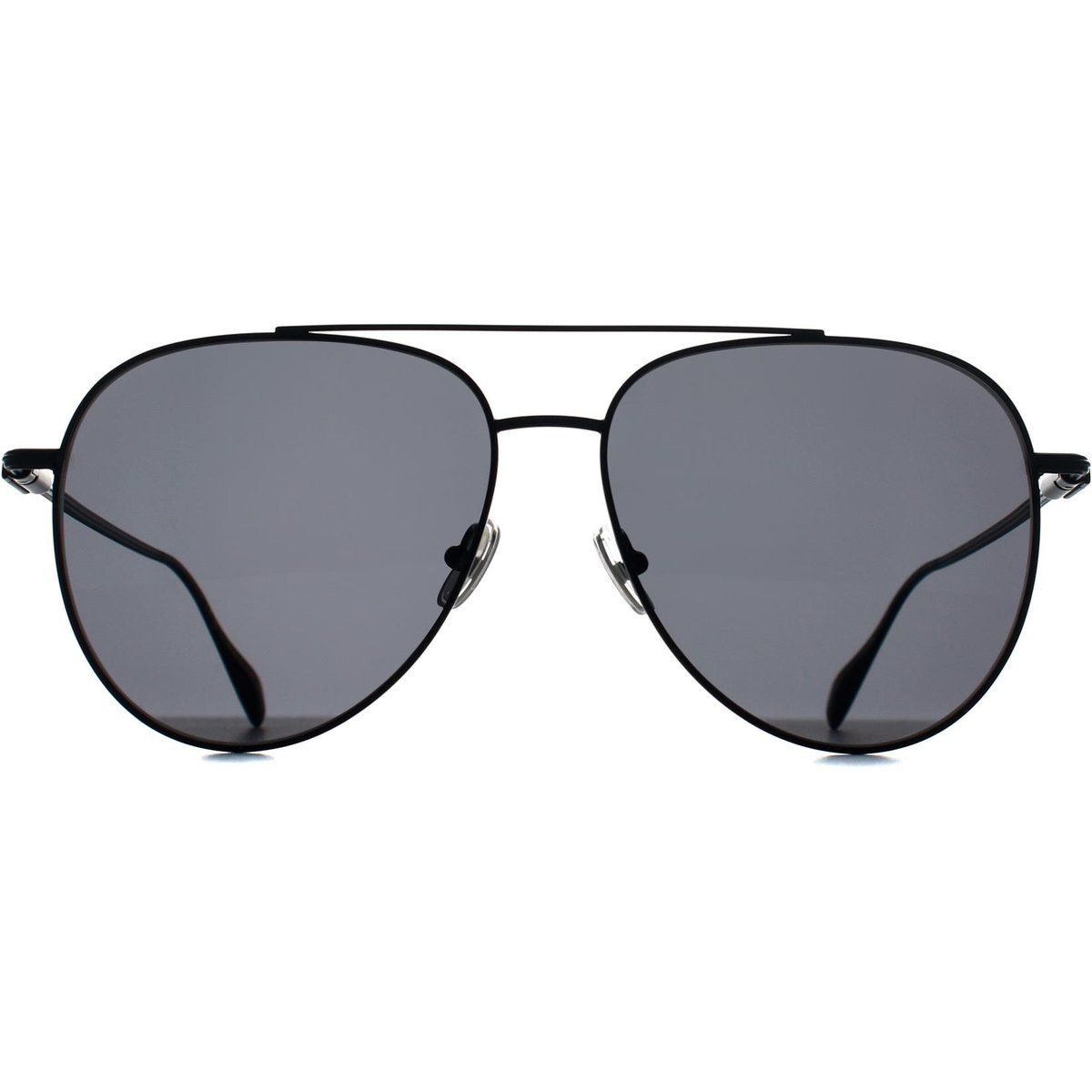 Mattschwarze Piloten Sonnenbrille