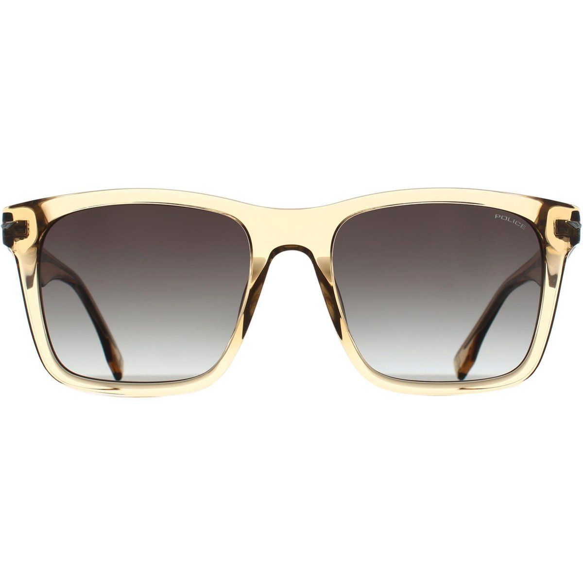 Quadratische Sonnenbrille mit Farbverlauf