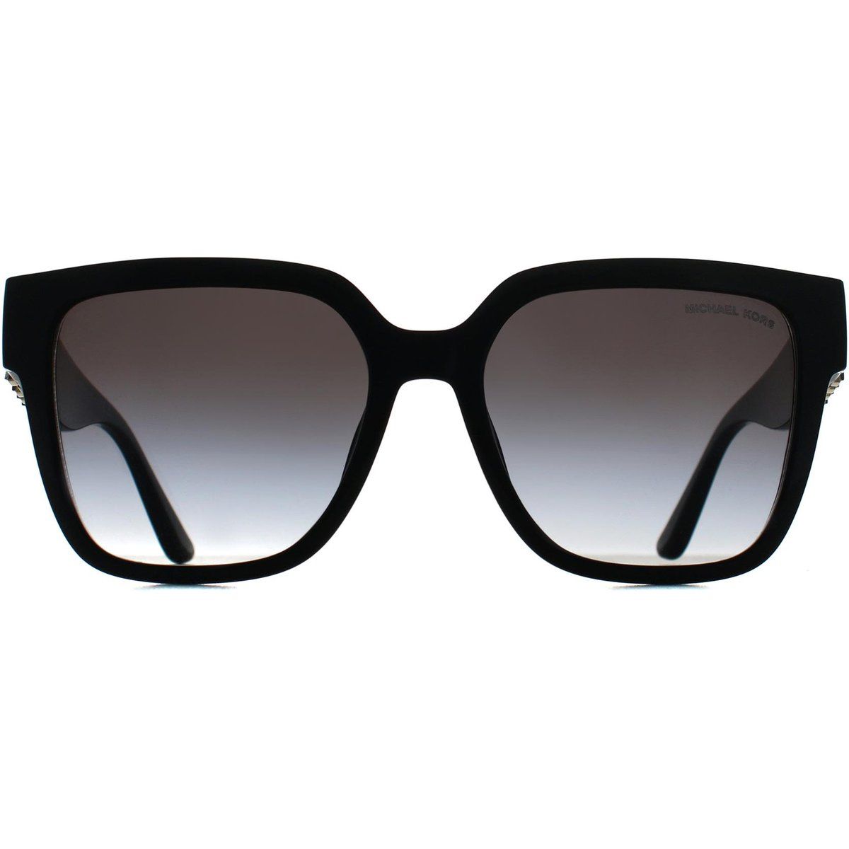 Schicke, quadratische, schwarze Sonnenbrille