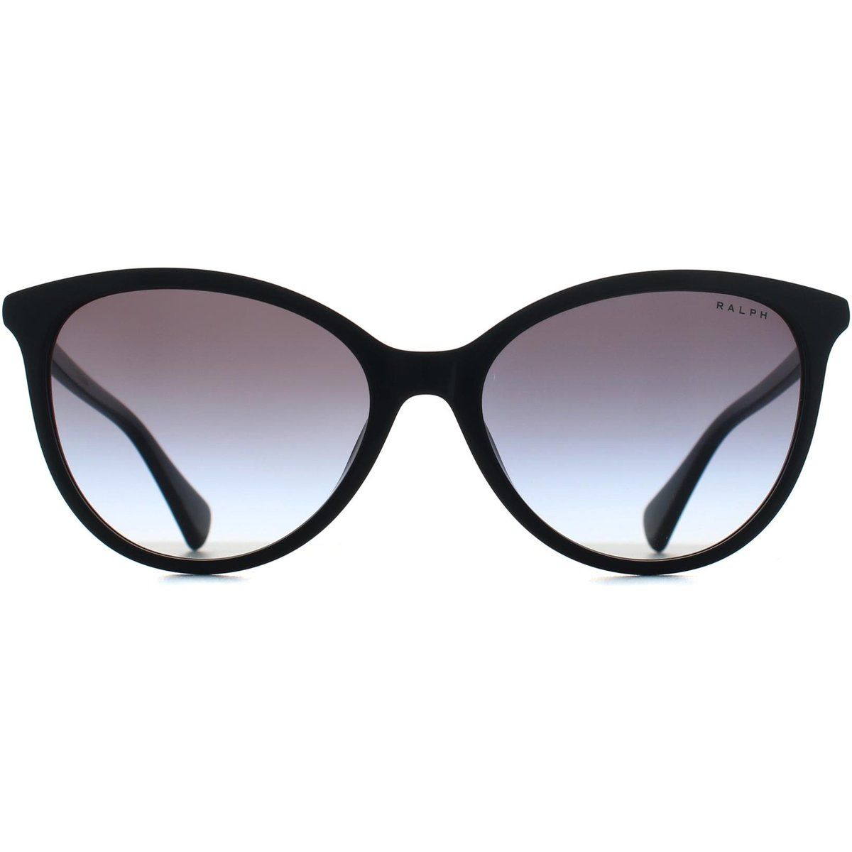Glänzend schwarze Cat-Eye Sonnenbrille