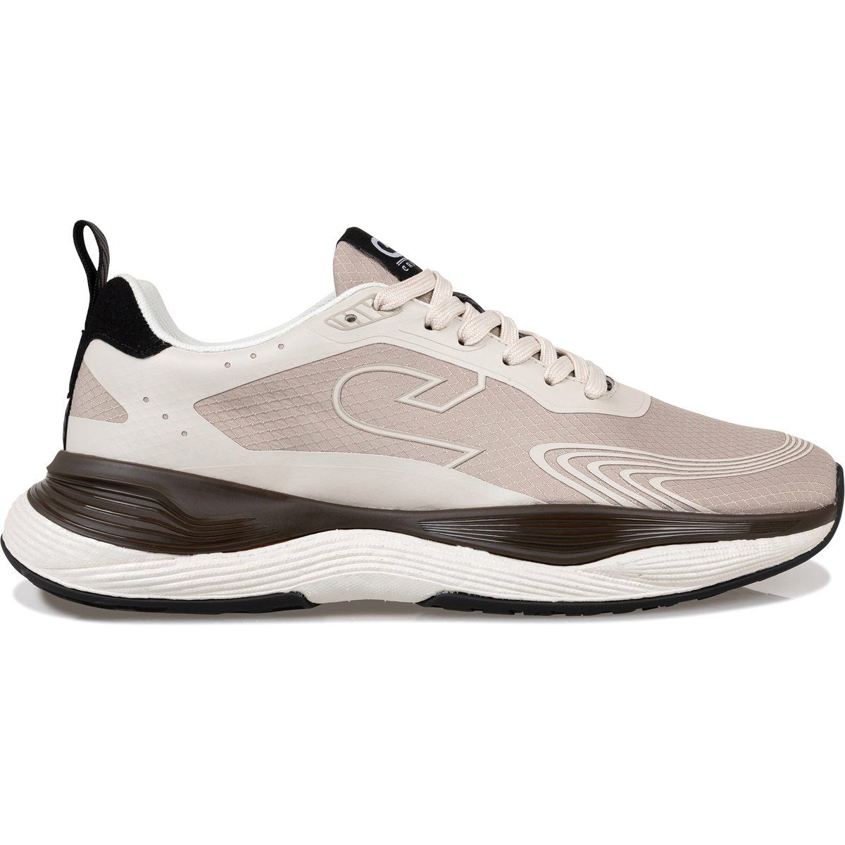 Moderner beiger Lifestyle-Sneaker