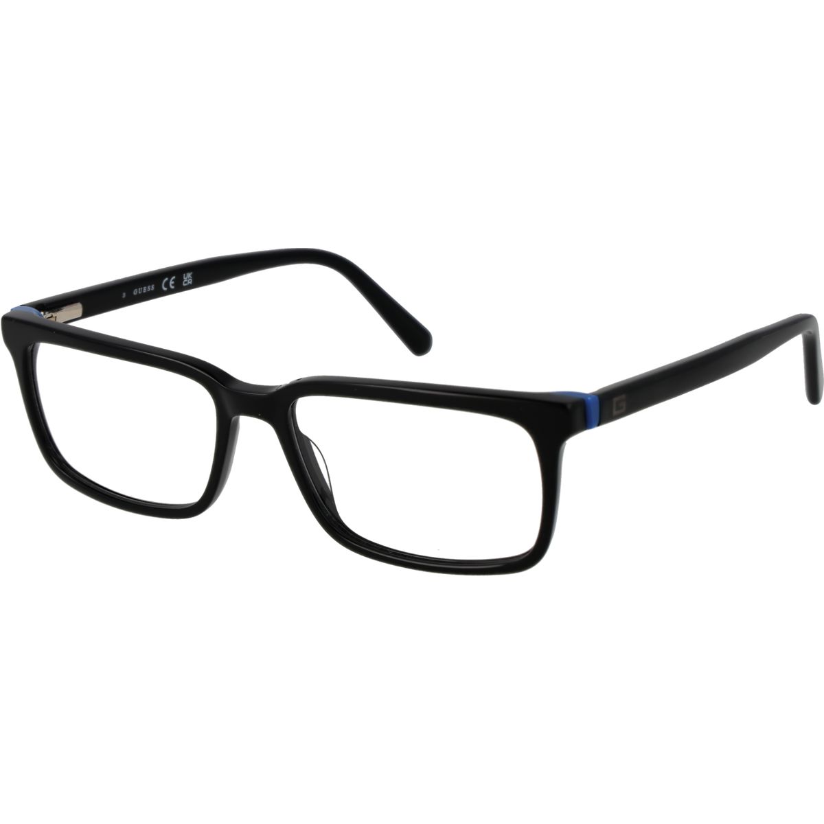 Rechteckige Vollrand-Brille aus Acetat