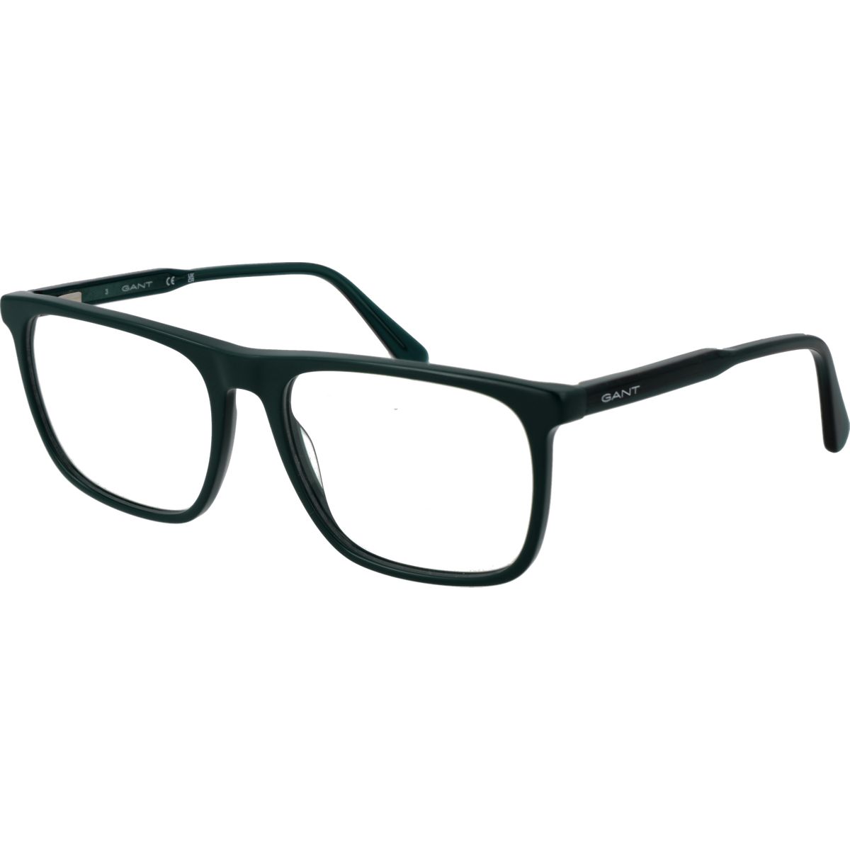 Rechteckige Vollrand-Brille aus Acetat