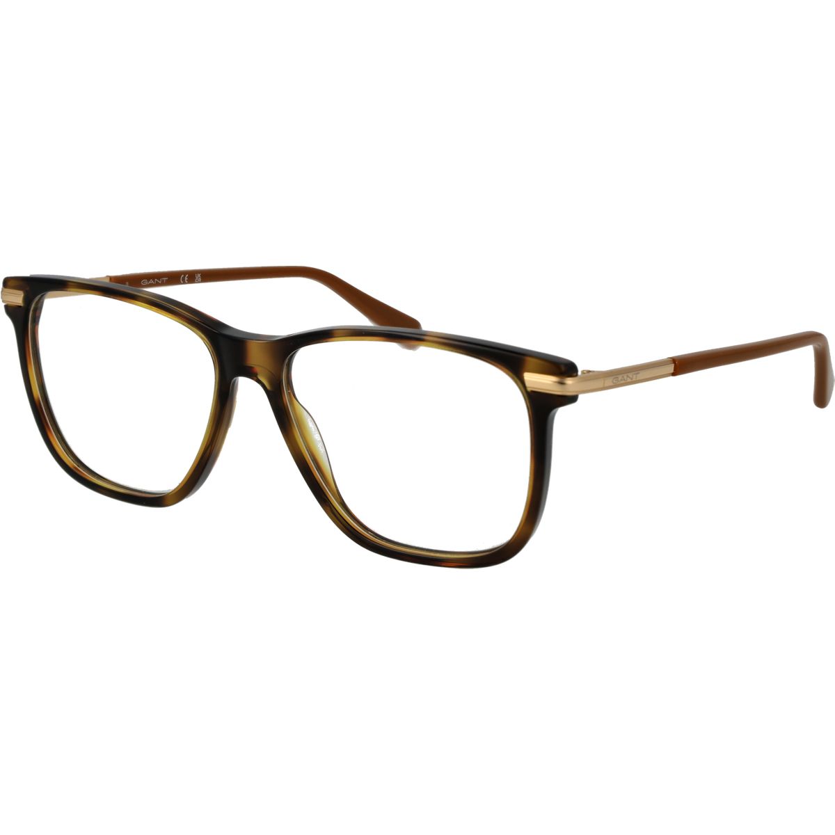 Herren Quadratische Schildpatt Vollrandbrille