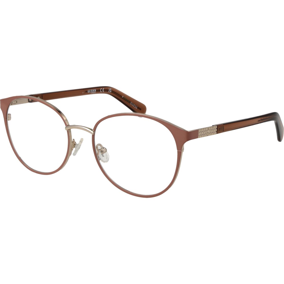 Runde Vollrandbrille aus Metall