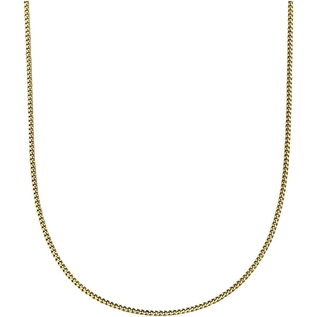 Feine Panzerkette Halskette in Gold