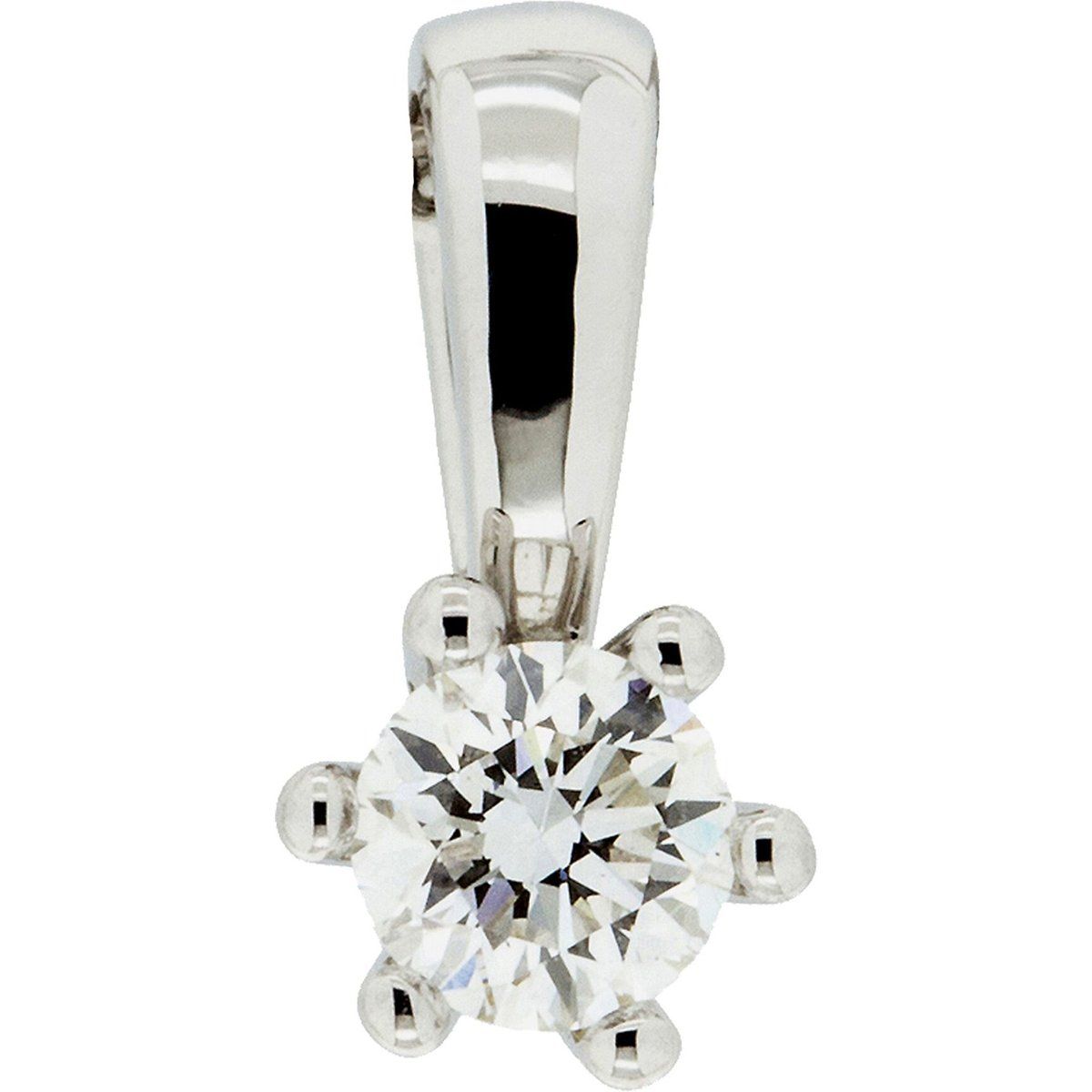 Eleganter Anhänger mit Brillant-Schliff