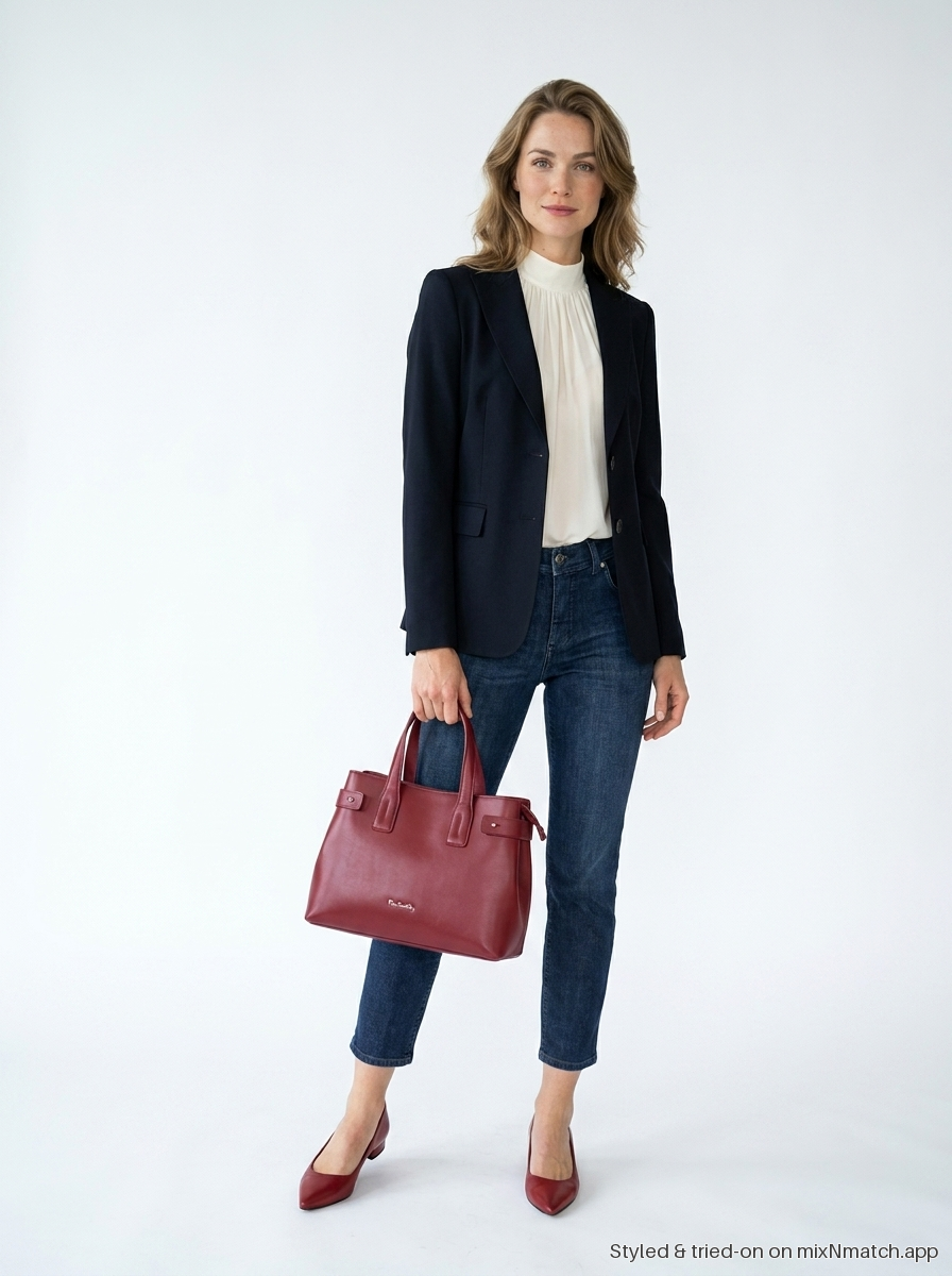 Eleganz in Tiefrot